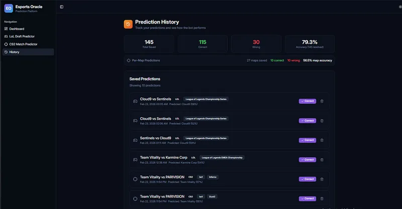 KillFeed Esports Bets — KillFeed 80%+ Esports Bets · screenshot 1 of 6