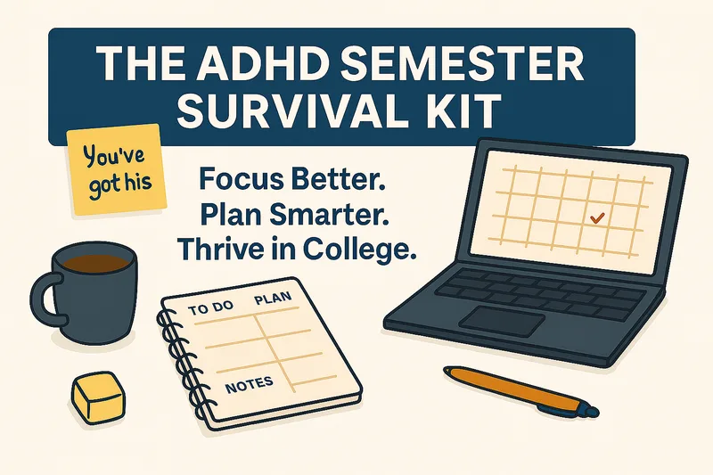 Digital Library DP — ADHD Semester Survival KIT · screenshot 1 of 4