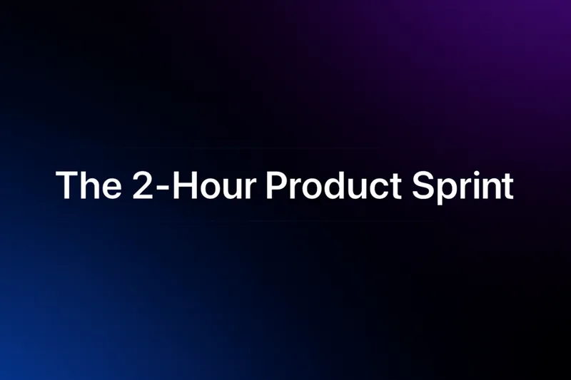 The Silent Seller Secret — The 2-Hour Product Sprint · screenshot 1 of 1