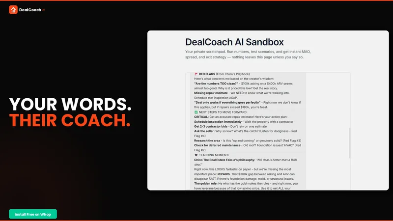 HawkStack.ai — DealCoach Pro · screenshot 2 of 6