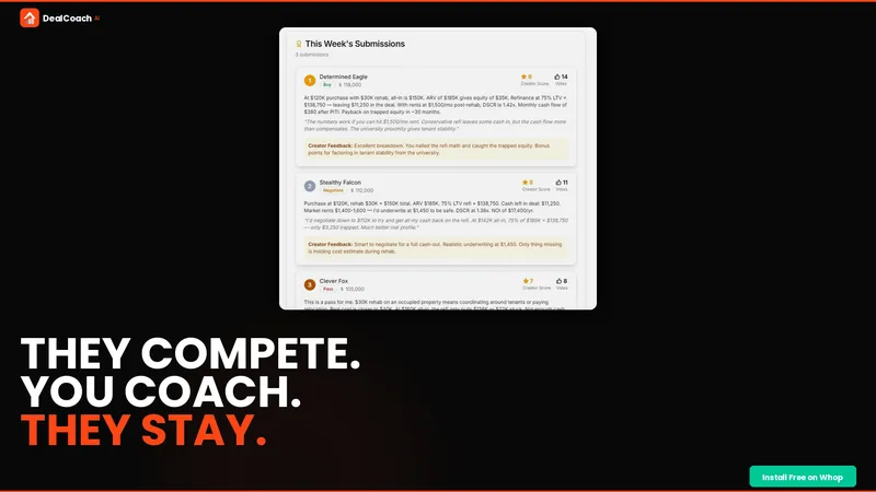 HawkStack.ai — DealCoach Pro · screenshot 4 of 6