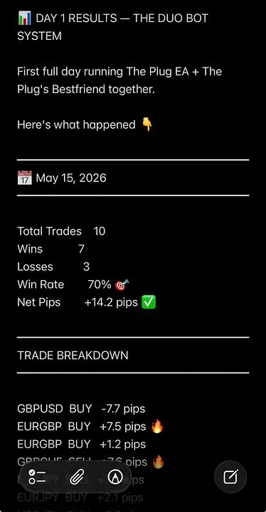 The Plug EA — The Plug EA — Full Trading System · screenshot 2 of 3