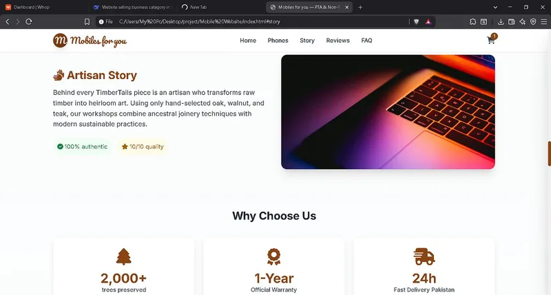 Website Generator — Website Creator — Custom Websites for Your Business · screenshot 3 of 5