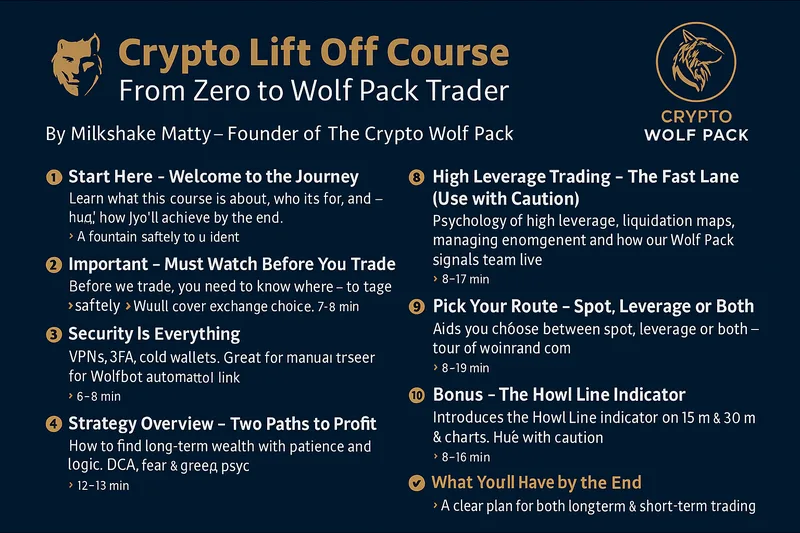 Crypto Wolf Pack — Crypto Lift Off Course (FREE) · screenshot 2 of 2