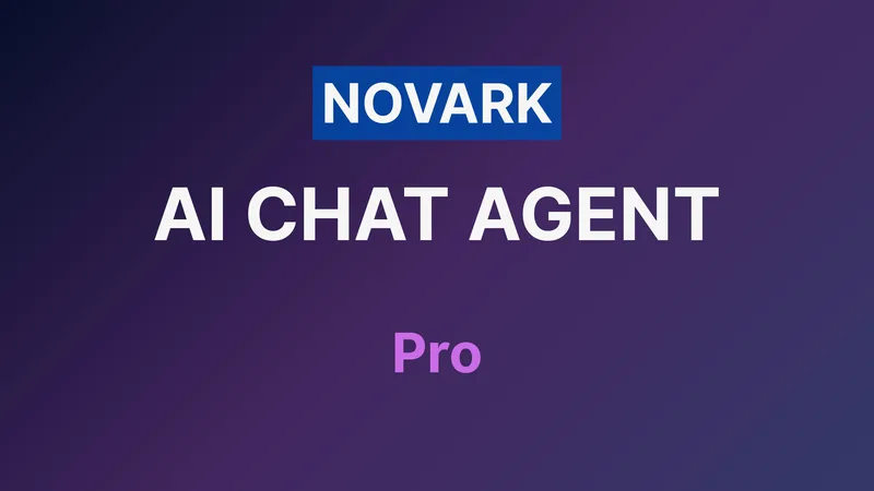 Novark AI Agency — AI Chat Agent - Pro · screenshot 1 of 2