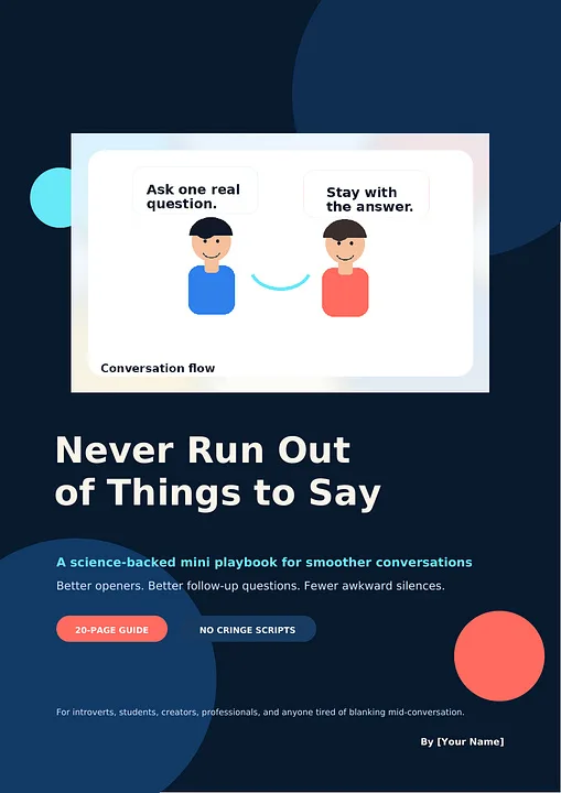 Never Run Out of Things to Say — Never Run Out of Things to Say · screenshot 1 of 1