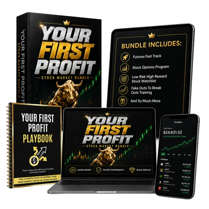 Entitled To Excellence — Your First Profit Stock Market Bundle w/ Live Trading · screenshot 1 of 1