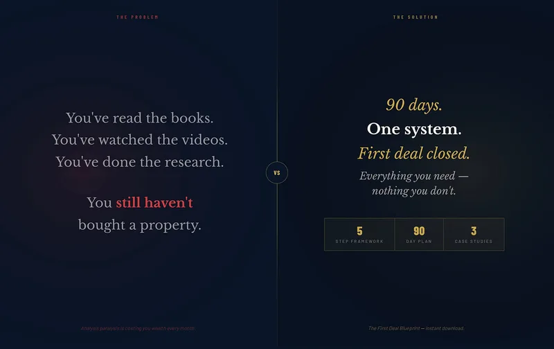 REinvestor System — First Deal Blueprint 90-Day · screenshot 4 of 6