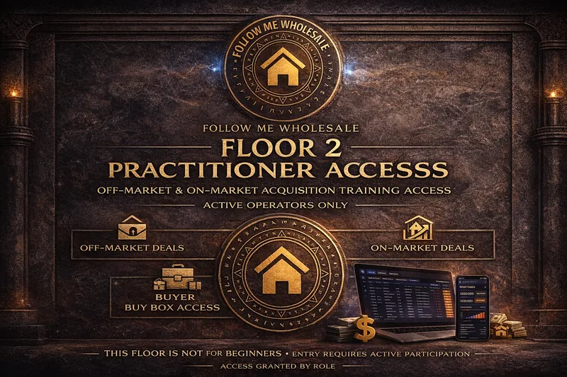 Follow Me Wholesale Vault Access — Practitioner Access- Floor 2🛠 · screenshot 1 of 1