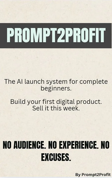 BUILTBYBADR — Prompt2Profit · screenshot 1 of 2