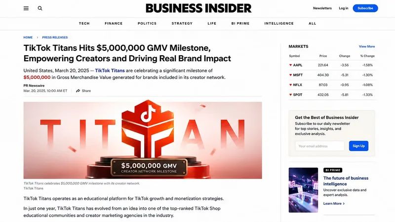 TikTok Titans: TikTok Shop Affiliates — Titans Pro · screenshot 5 of 5