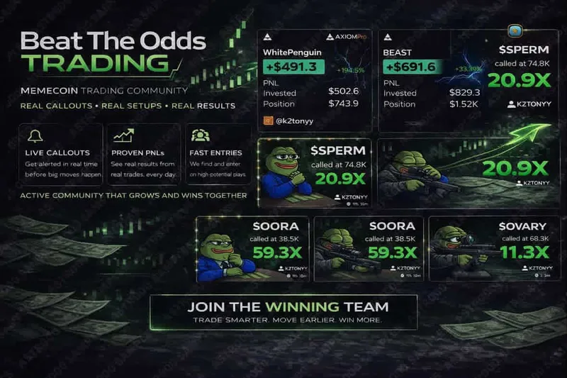 BeatTheOdss — 	Beat The Odds Trading Community · screenshot 1 of 6