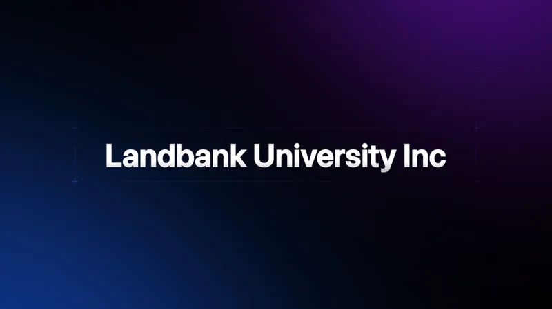 Landbank University Inc — Land & Development Program · screenshot 1 of 1