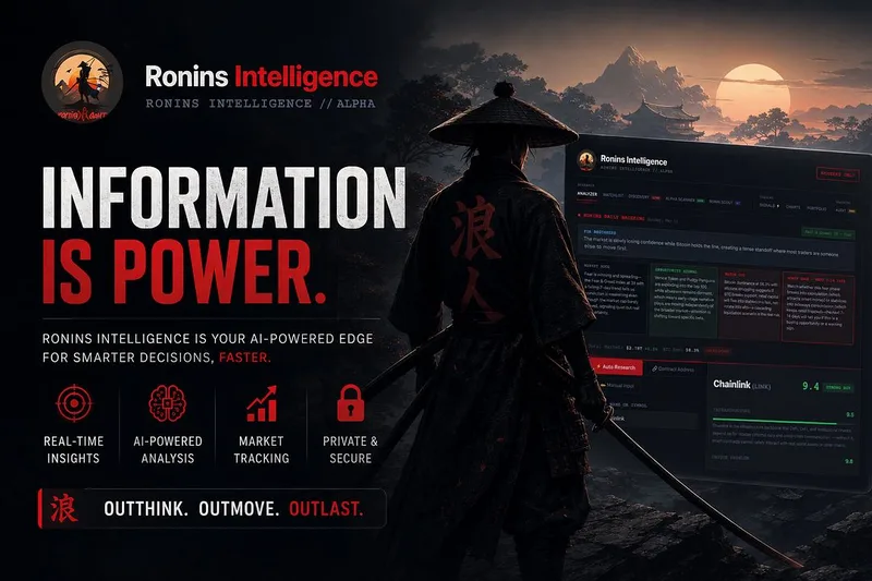 Crypto Ronins  — Ronins Intelligence · screenshot 2 of 2