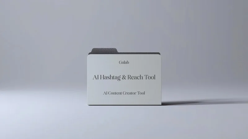 Gulab — AI HASHTAG & REACH TOOL · screenshot 1 of 2