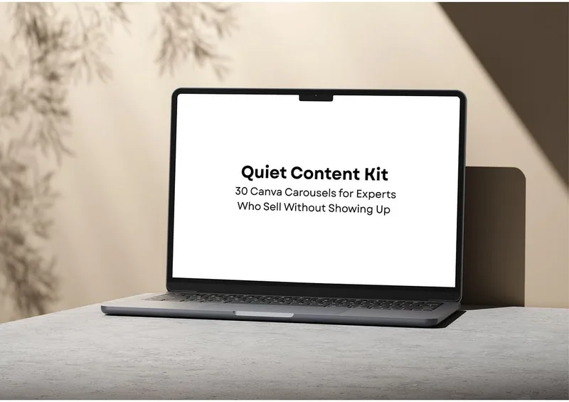 Noor Studio — Quiet Content Kit · screenshot 1 of 5