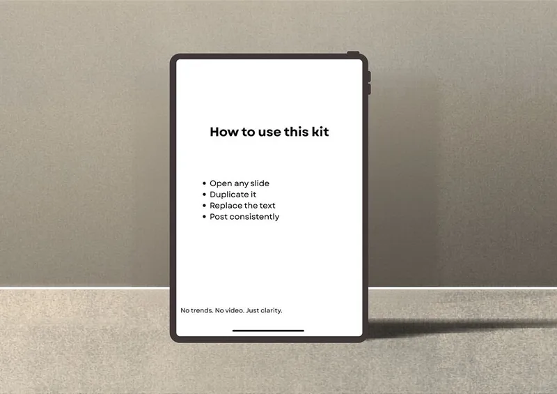 Noor Studio — Quiet Content Kit · screenshot 4 of 5