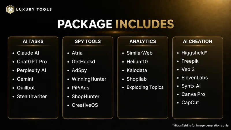 Luxury Tools — Luxury Extras · screenshot 4 of 5