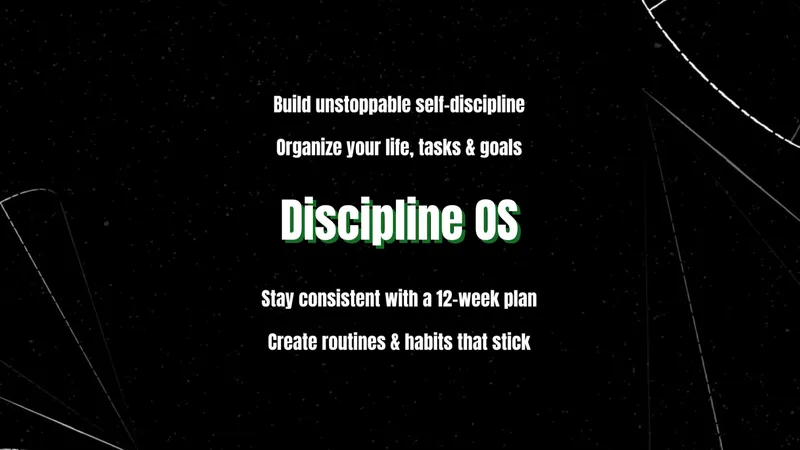 Xionix.Discipline — Discipline OS PLAYBOOK · screenshot 1 of 1