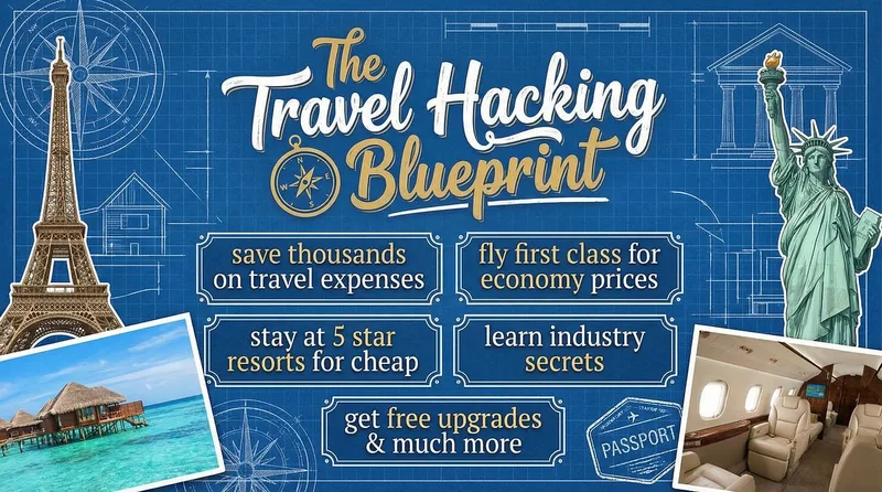 BackDoorTravel — The Travel Hacking Blueprint · screenshot 1 of 5
