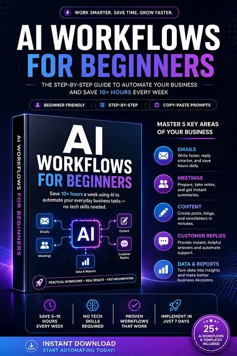 The AI Playbook — The Ultimate AI Workflow Handbook · screenshot 1 of 2
