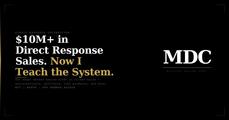 Million Dollar Copy — Million Dollar Copy — Pro Member · screenshot 1 of 1