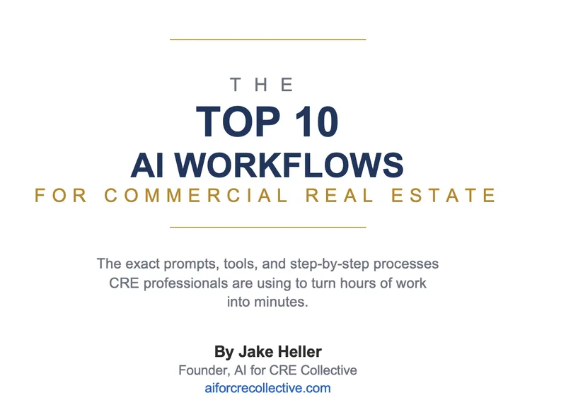 AI for CRE Collective — Top 10 AI for CRE Workflows · screenshot 1 of 1