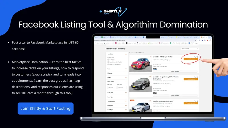 Shiftly Auto Listing Tool — Facebook Listing Tool · screenshot 2 of 4