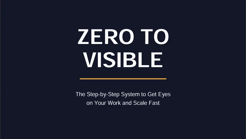 Abe101 — Marketing: Zero to Visible · screenshot 1 of 1