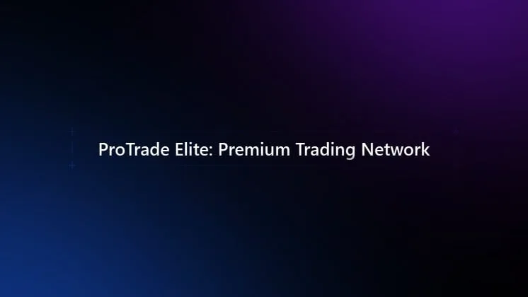ProTrade Elite: Premium Trading Network — Elite Intra-day Trading Edge · screenshot 1 of 1
