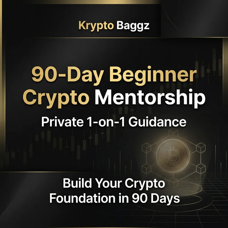 Krypto Baggz Community Ed. — Krypto Baggz 90-Day Crypto Mentorship · screenshot 1 of 1