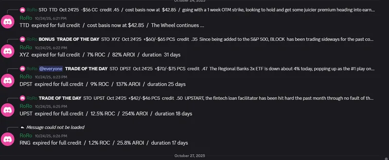 Options Trading Club — Options Trading Club · screenshot 3 of 3