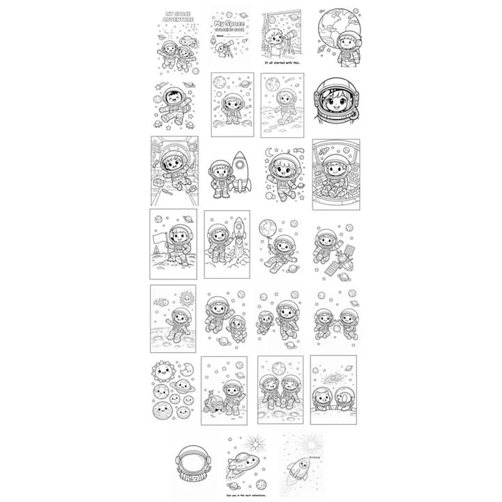Toys to Bloom — Kids Space Adventure🚀27 Pages · screenshot 2 of 2