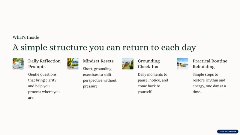 The Rebuild Code — 30 Day Comeback · screenshot 5 of 6