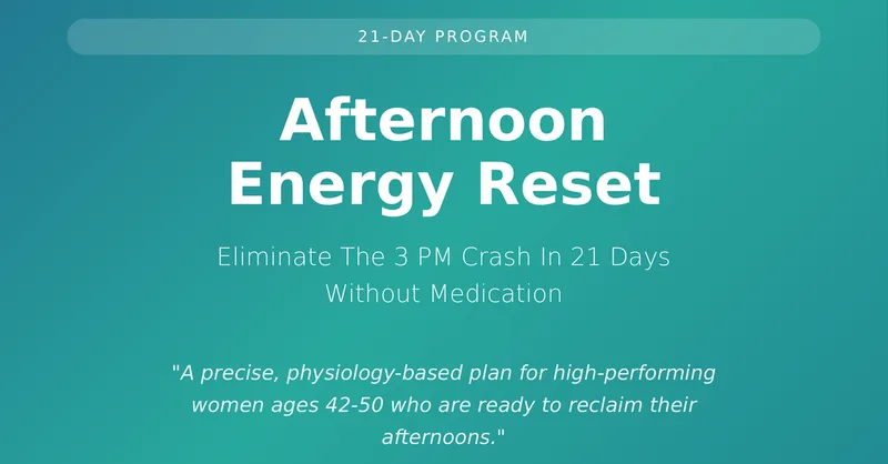 Global Health — Afternoon Energy Reset · screenshot 1 of 1