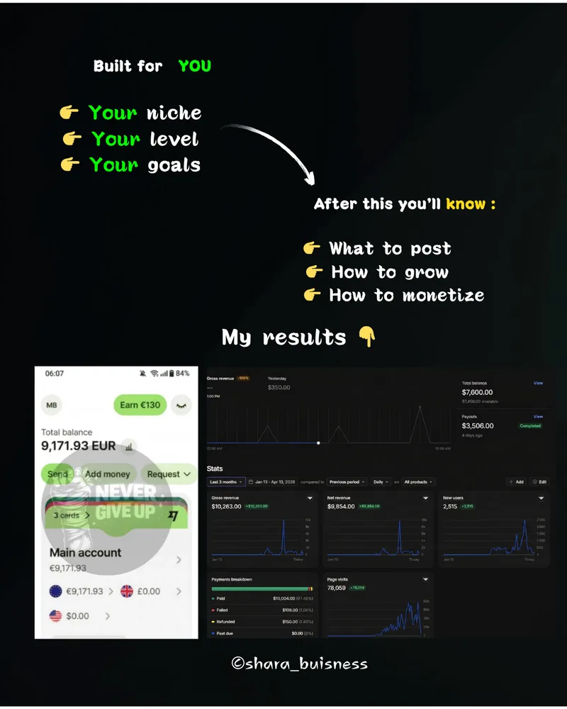 Daily Motivation Factory💰 — 1:1 Growth & Monetization Plan 💰 · screenshot 6 of 6