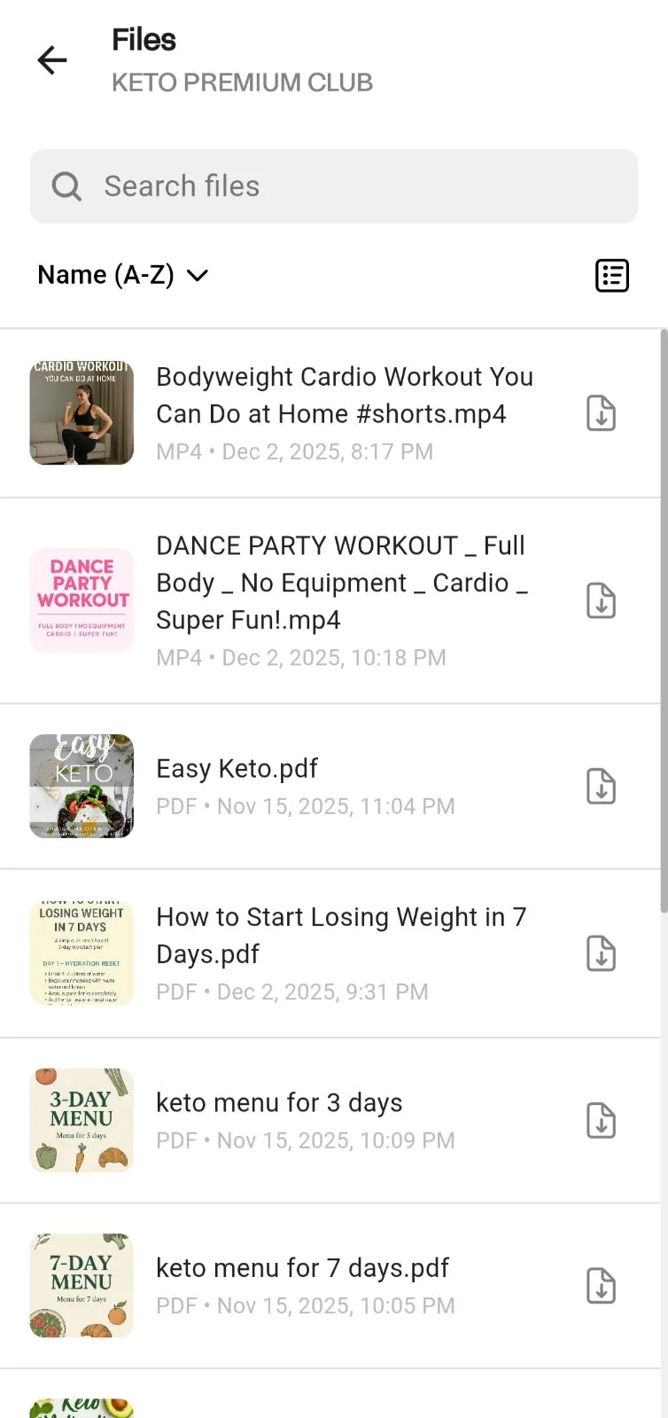 KETO DIET & FITNESS PROGRAM — 🍋 KETO PREMIUM CLUB for Women · screenshot 4 of 5