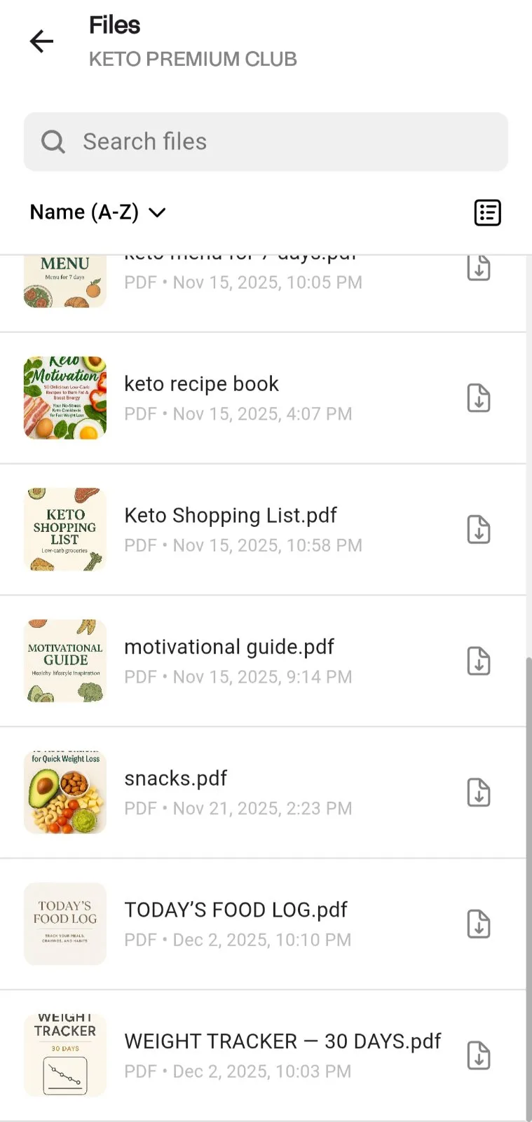 KETO DIET & FITNESS PROGRAM — 🍋 KETO PREMIUM CLUB for Women · screenshot 5 of 5