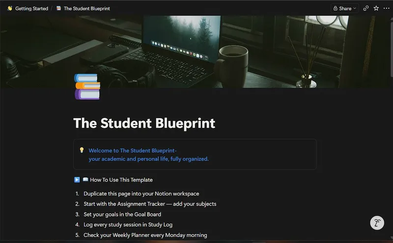 The Student Blueprint — The Student Blueprint · screenshot 4 of 4