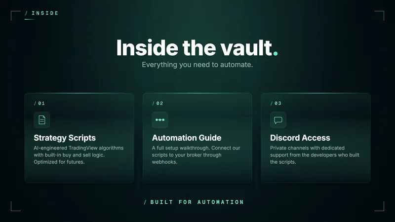 Algo x Vault — Premium Monthly · screenshot 2 of 3