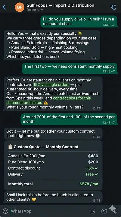 Fariss Automations — AI Sales Agent Pro · screenshot 5 of 6