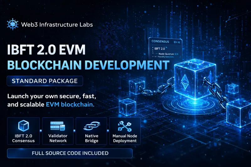 Web3 Infrastructure Labs — IBFT 2.0 EVM Blockchain Development – Standard Package · screenshot 1 of 1