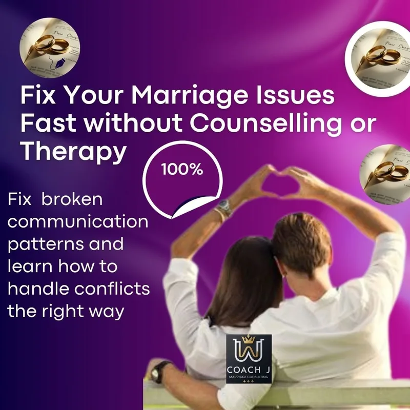 Coach J Marriage Consulting — Fix Your Marriage  Issues Fast · screenshot 1 of 1