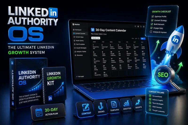 Prime Digital Studio — LinkedIn Authority OS: 30 Days to Viral · screenshot 1 of 1