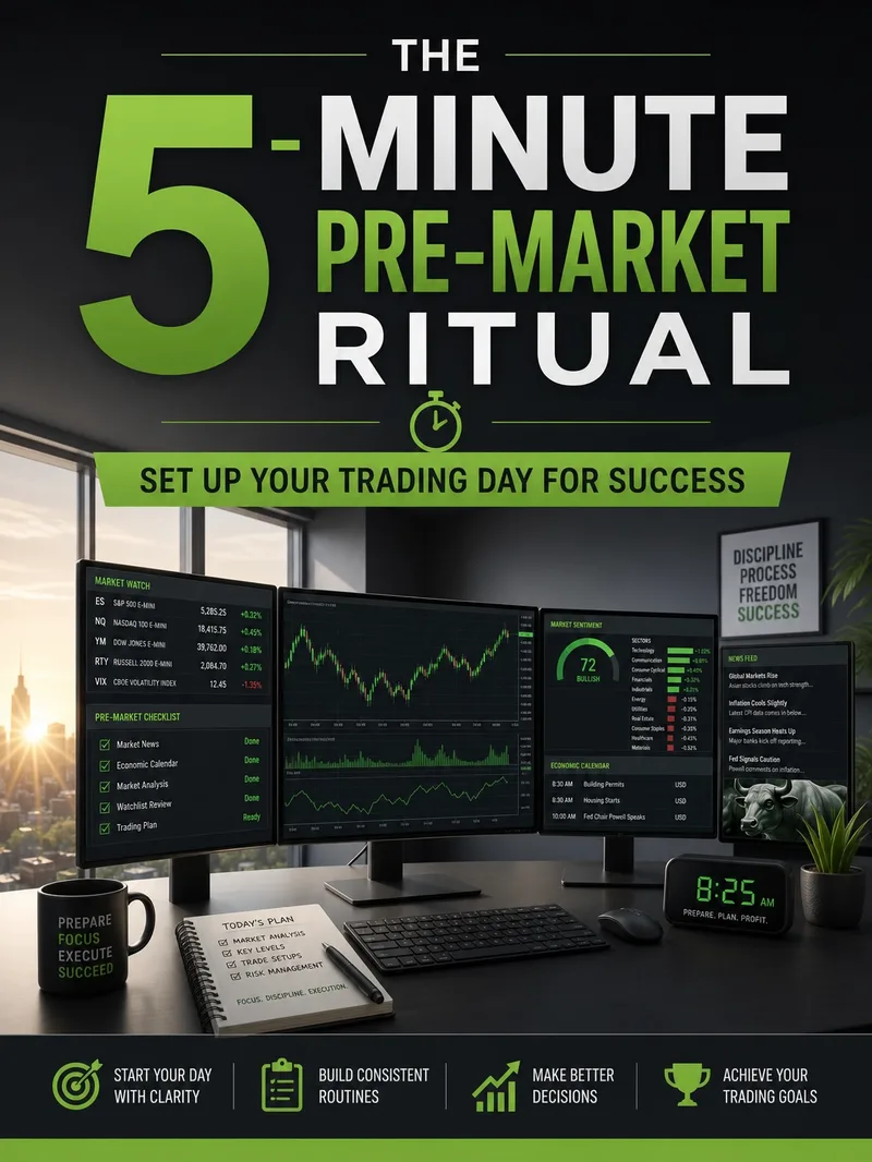 CHARTEDGE TRADING — The 5-Minute Pre-Market Ritual · screenshot 1 of 1