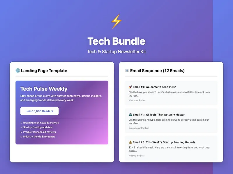 EvolveInd — Newsletter Templates Pack 2026 · screenshot 3 of 5
