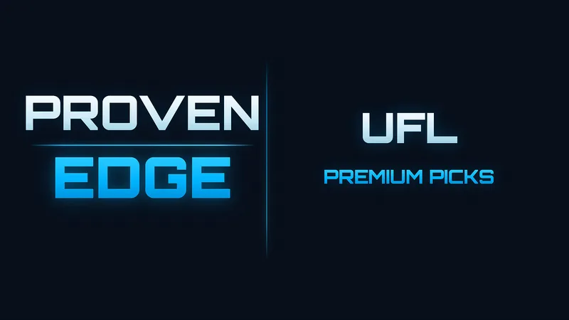 Proven Edge — UFL Premium Picks —cancel anytime · screenshot 1 of 1