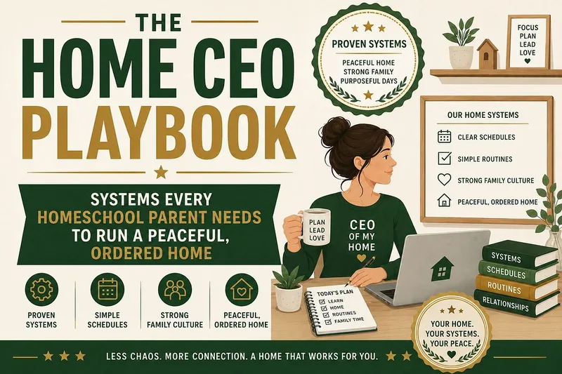 Golden Legacy Publishing™ — E-Book: The Home CEO Playbook · screenshot 1 of 1