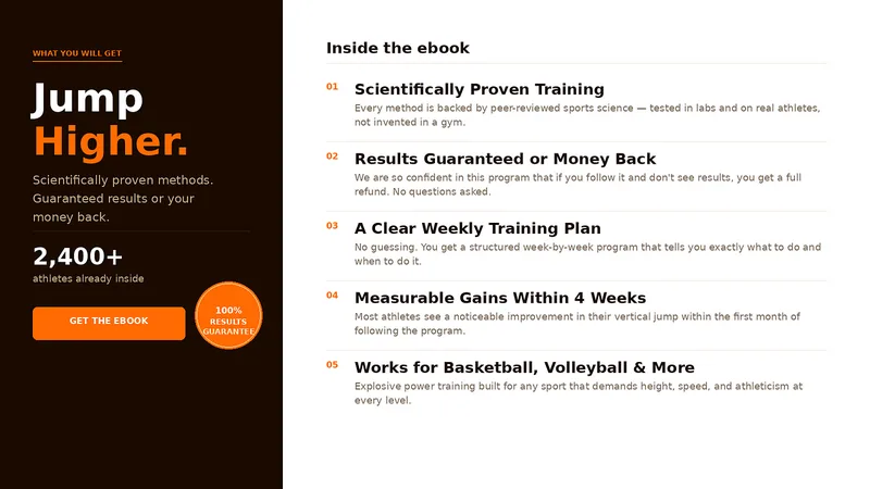 Above The Rim — Above The Rim: Vertical Jump Bible · screenshot 3 of 5
