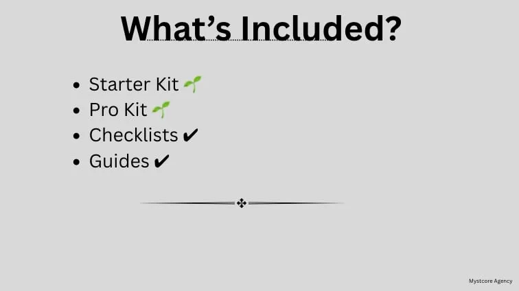 Mystcore Agency — Mystcore Zero-Waste StarterKit · screenshot 3 of 5